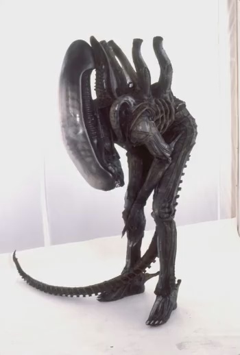 The alien wakes up to a strange sound from Yoda